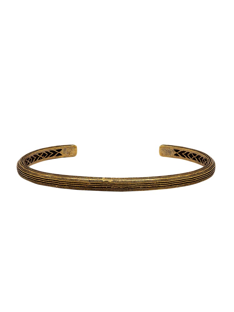 ヨウジヤマモトASYMMETRIC BRASS MANTEL BRACELET ASYMMETRIC BRASS MANTEL BRACELET(FREE SIZE Silver): S'YTE｜THE