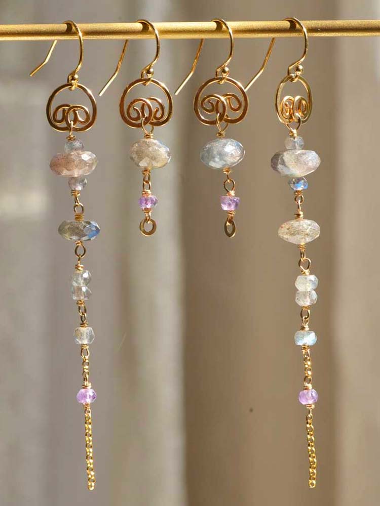 Delanacre, Buddha Earrings