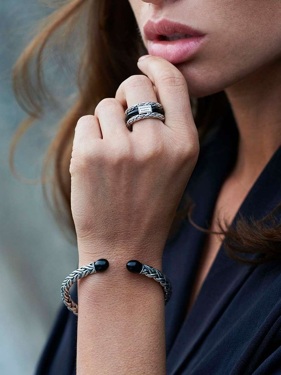 Buddha to Buddha, Ketut Onyx Ring – Yaf Sparkle - Main Image