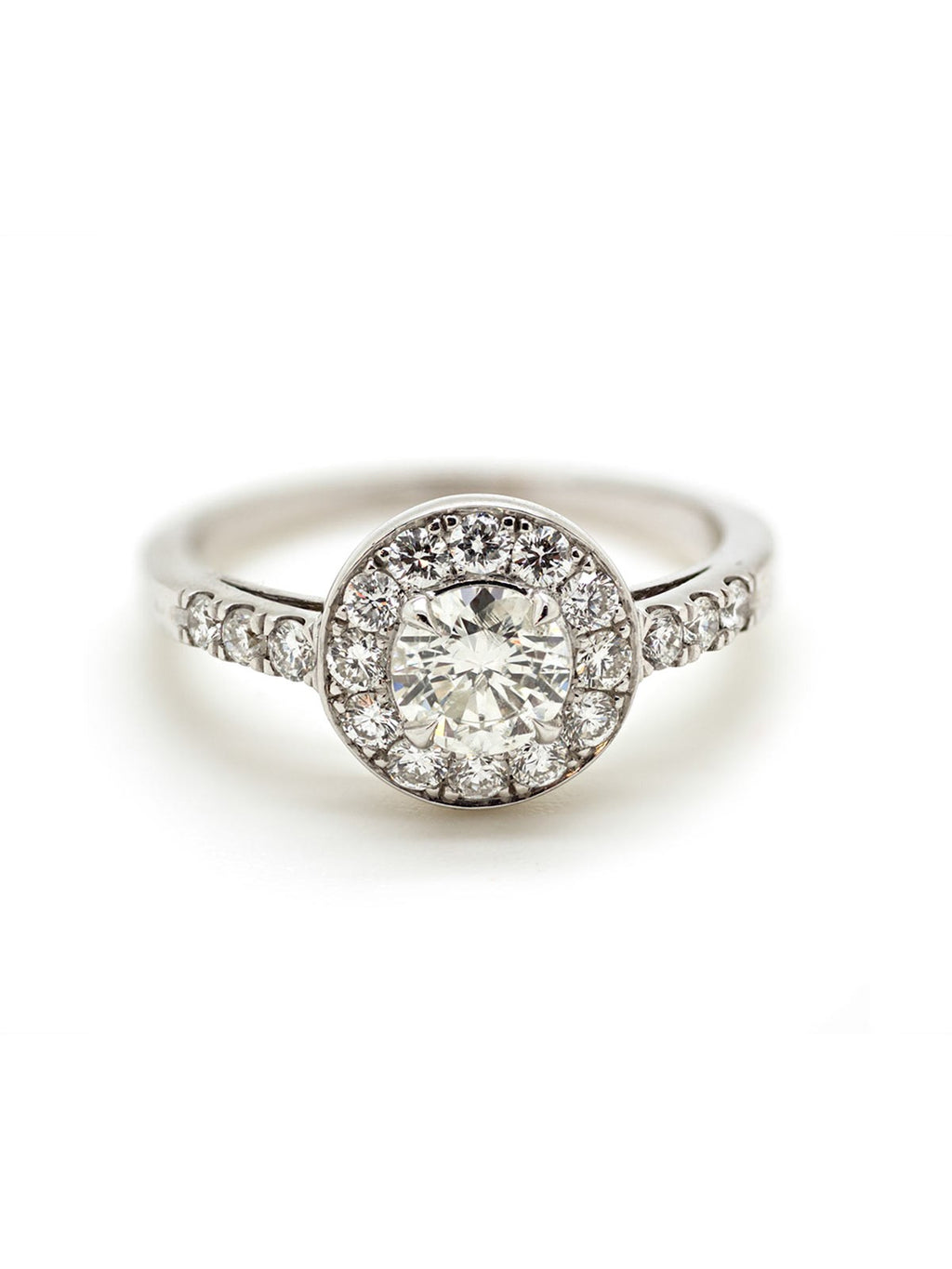 Yaf Sparkle, Round Brilliant Cut Diamond Ring