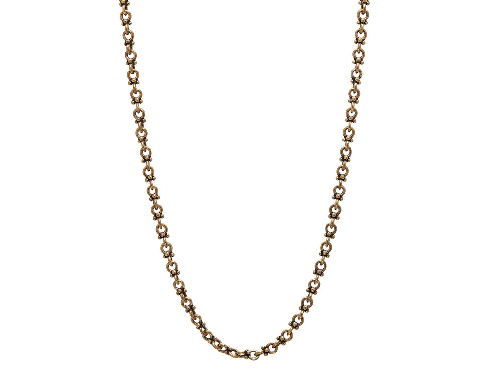 John Varvatos, Brass Link Necklace