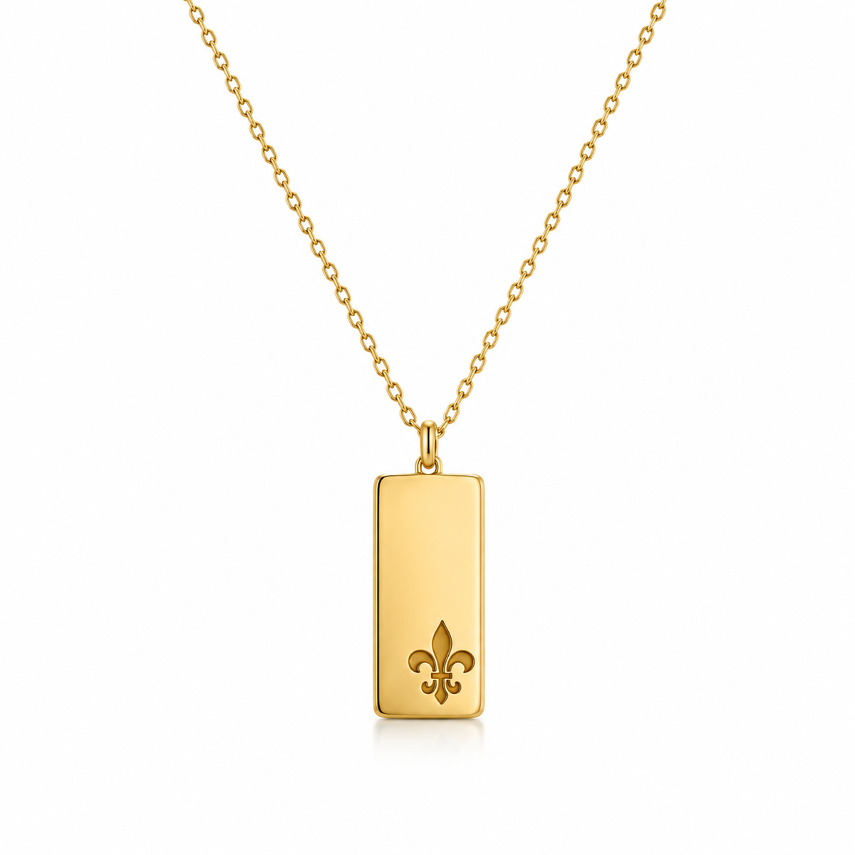 John Varvatos Luxe 18K Yellow Gold Pendant Necklace