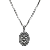 John Varvatos, Fleur De Lis Pendant Necklace