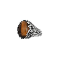 John Varvatos, Gothic Tiger's Eye Ring