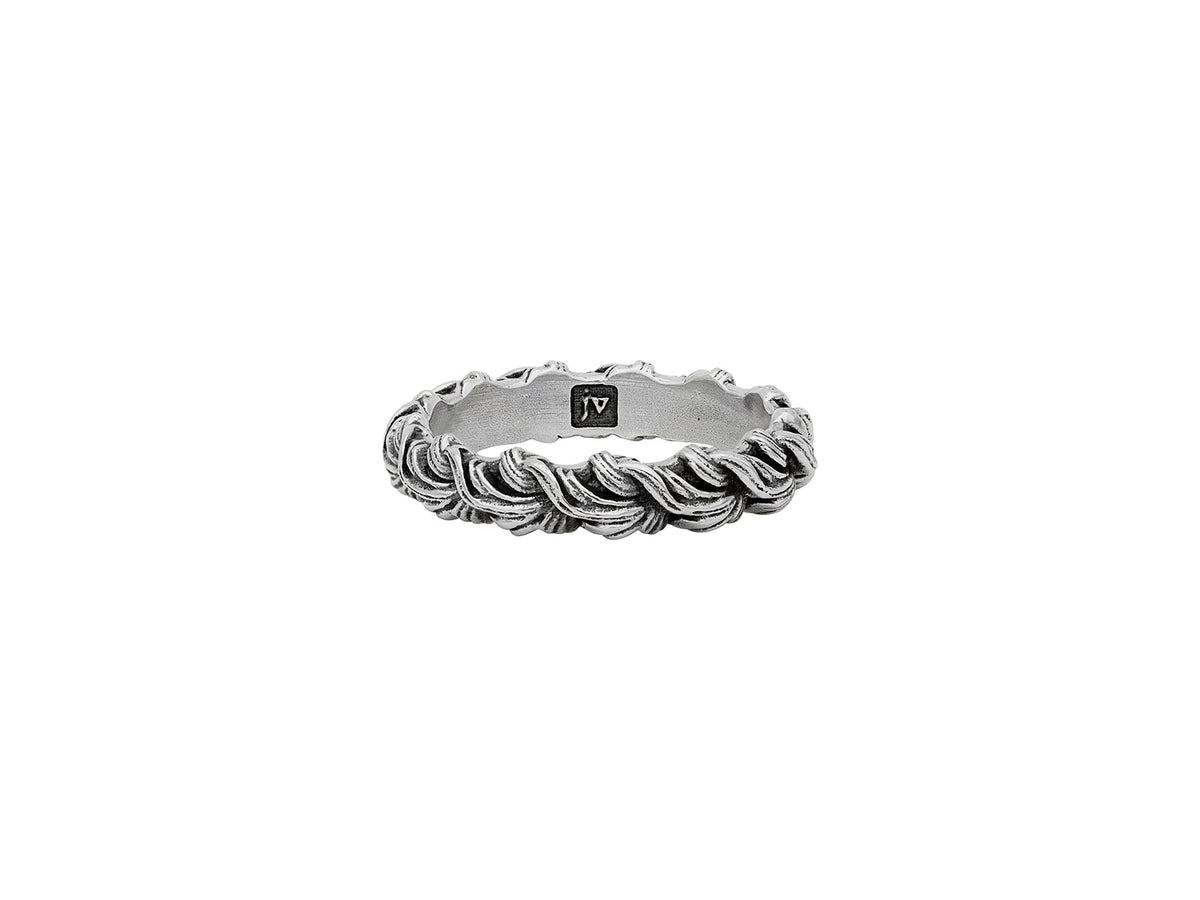 John Varvatos, Gothic Band Ring, thin