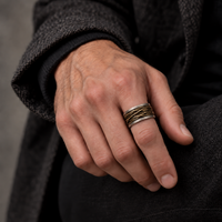 John Varvatos, Multi Strand Ring