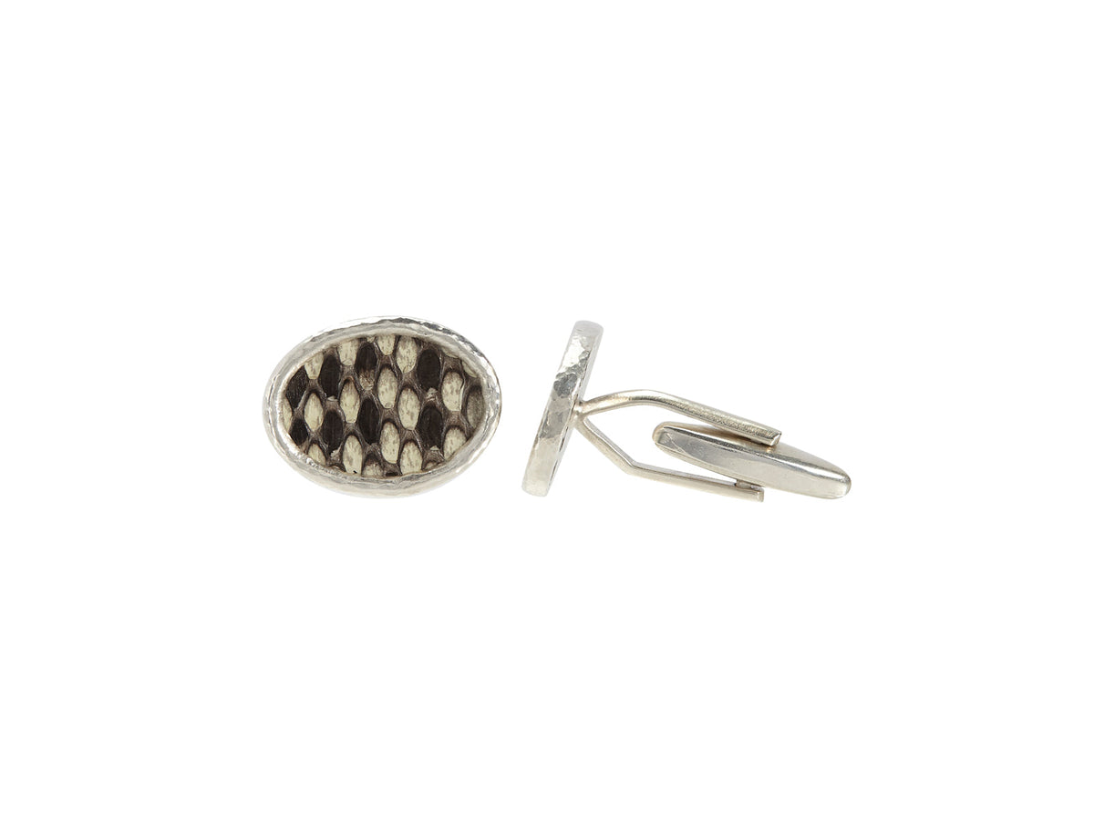 John Varvatos, Leather Cufflinks