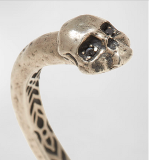 John Varvatos, Silver Skull Cuff