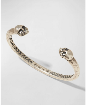 John Varvatos, Silver Skull Cuff