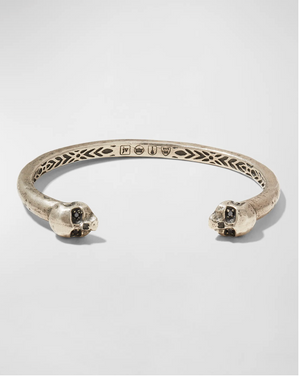 John Varvatos, Silver Skull Cuff