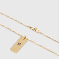 John Varvatos Luxe 18K Yellow Gold Pendant Necklace