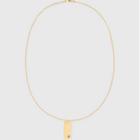 John Varvatos Luxe 18K Yellow Gold Pendant Necklace