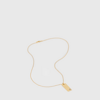 John Varvatos Luxe 18K Yellow Gold Pendant Necklace