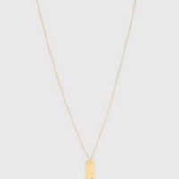 John Varvatos Luxe 18K Yellow Gold Pendant Necklace