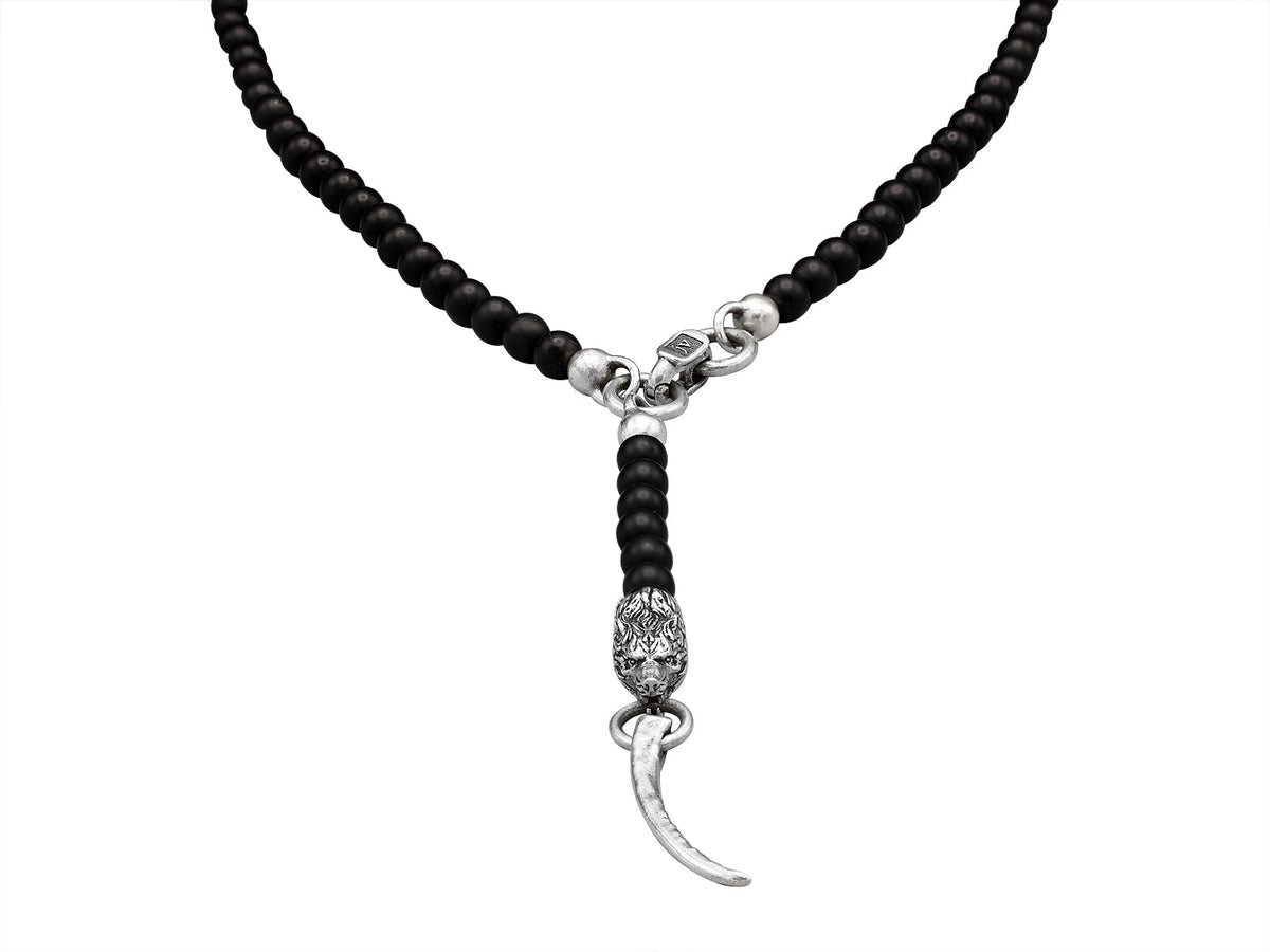 John Varvatos, Wolf Lariat Necklace