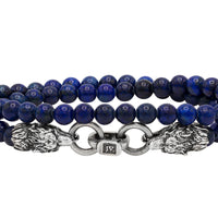 John Varvatos, Wolf Beaded Bracelet