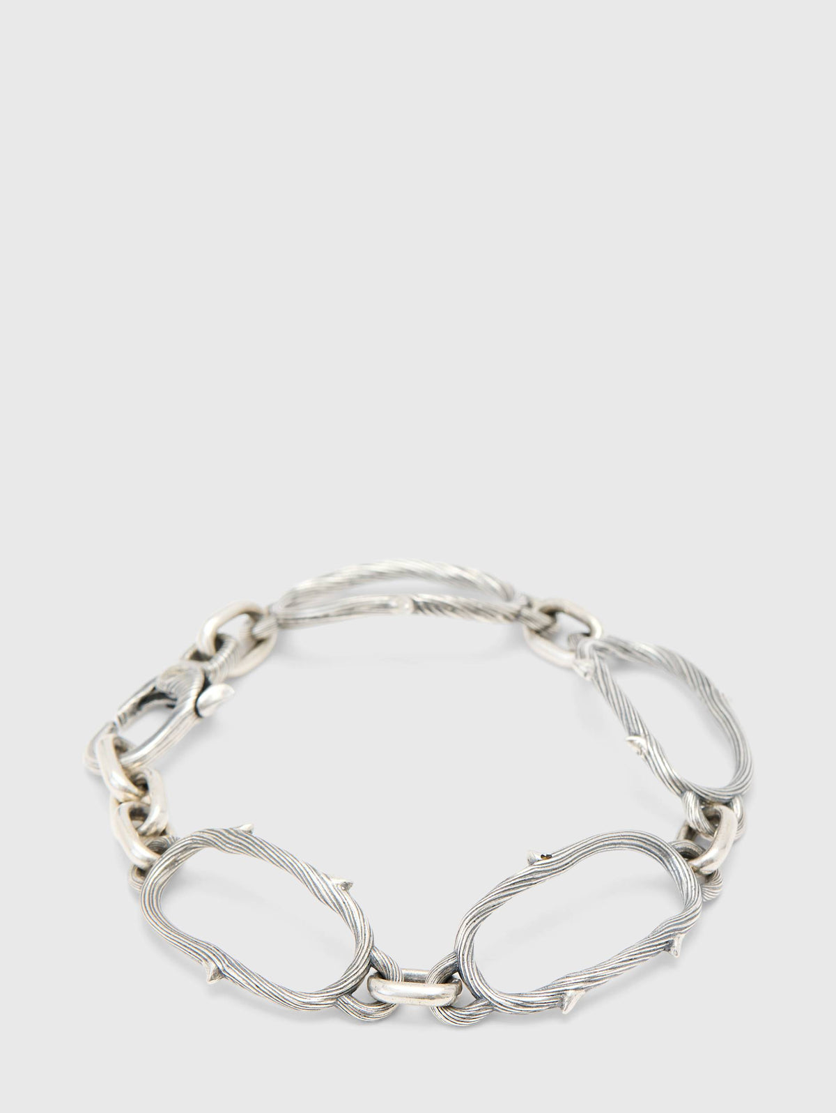 John Varvatos Thorn Sterling Silver Chain Link Bracelet — view A