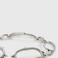 John Varvatos Thorn Sterling Silver Chain Link Bracelet — view C