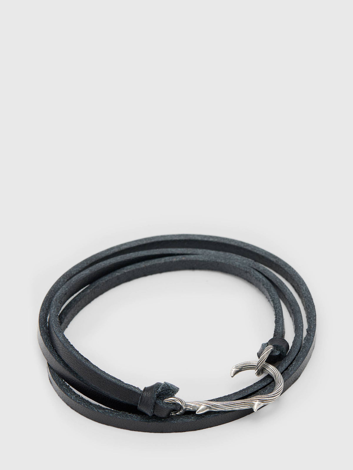 John Varvatos Thorn Sterling Silver Wraparound Bracelet — view A