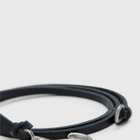John Varvatos Thorn Sterling Silver Wraparound Bracelet — view C