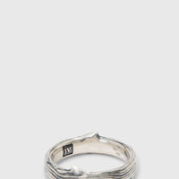 John Varvatos Thorn Sterling Silver Band Ring — view C