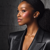 AI-styled editorial portrait of white gold bezel diamond studs; see original product image for exact details.