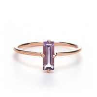 Yaf Sparkle, Wild Hyacinth 14K Solid Gold Ring