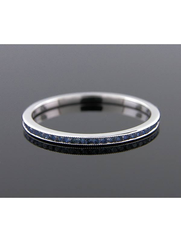 Yaf Sparkle, 1.3mm Sapphire 18K Band