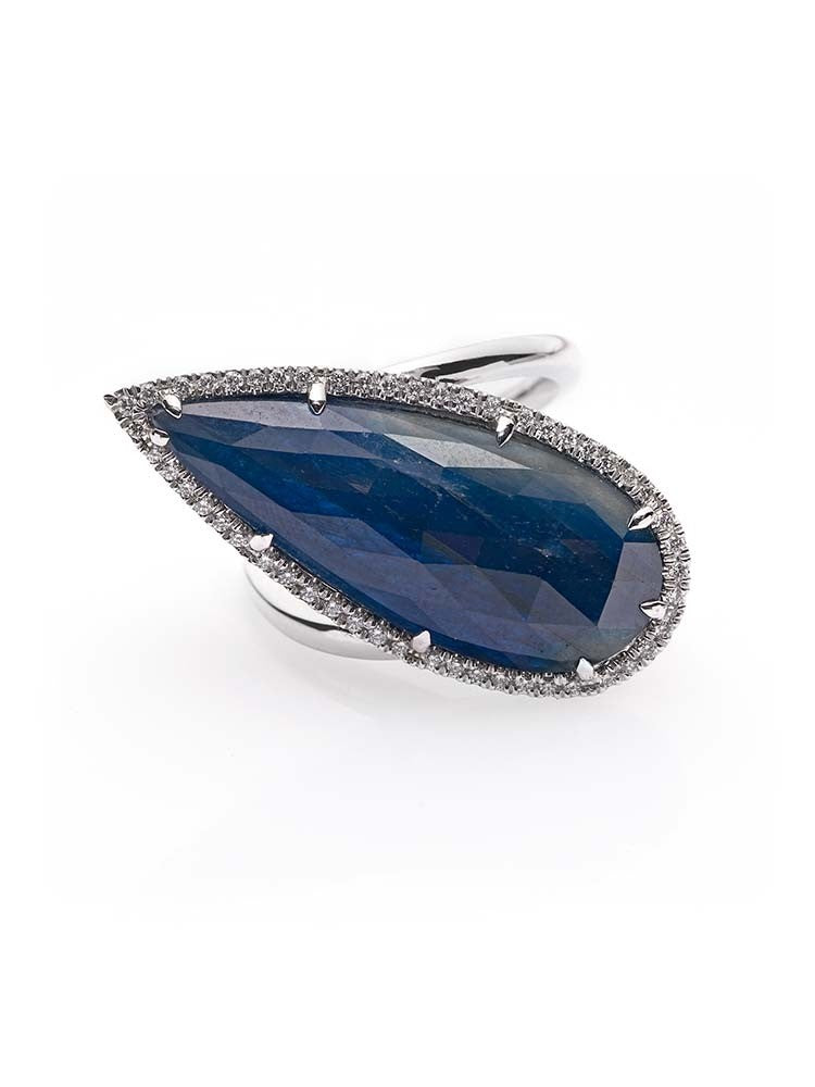 Sarah Michiko, 10 Ct. Sapphire Ring