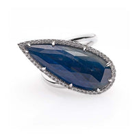 Sarah Michiko, 10 Ct. Sapphire Ring