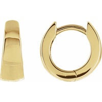 Yaf Sparkle, Tapered Huggie Earrings