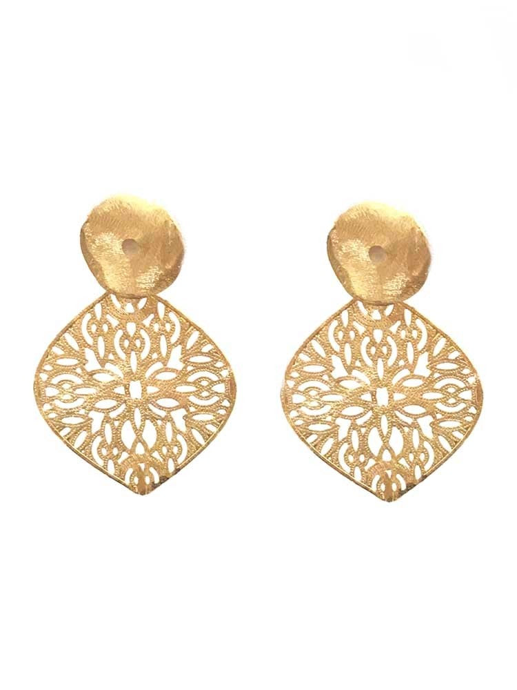 Yaf Sparkle, Medium Marquise Earrings