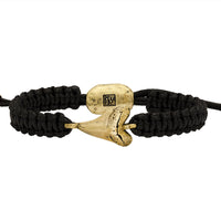 John Varvatos, Adjustable Tooth and Cord Bracelet
