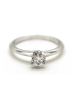 Yaf Sparkle, Tiffany Style Solitaire Ring