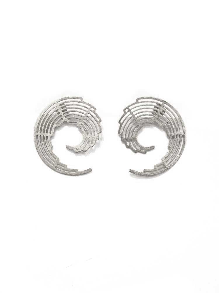Yaf Sparkle, Spiral Earrings