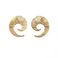 Yaf Sparkle, Spiral Earrings