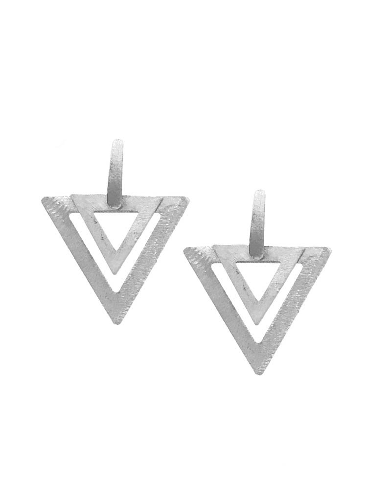 Yaf Sparkle, Triangle Earrings