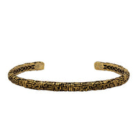 John Varvatos, Artisan Cuff Bracelet, Woven Texture