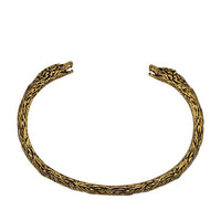 John Varvatos, Wolf Cuff Bracelet, Fur Texture