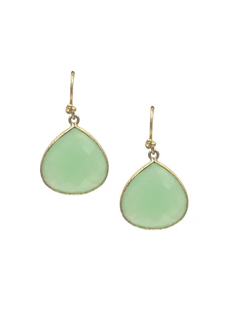 Yaf Sparkle, Teardrop Gem Earrings