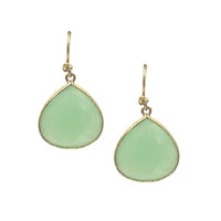 Yaf Sparkle, Teardrop Gem Earrings
