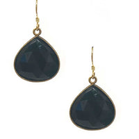 Yaf Sparkle, Teardrop Gem Earrings