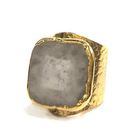 Yaf Sparkle, Moonstone Cigar Ring