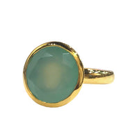 Yaf Sparkle, Round Statement Ring