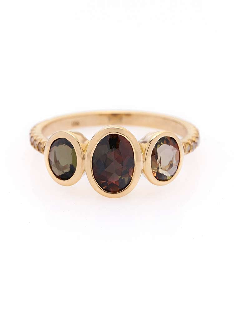 Sarah Michiko, Triple Andalusite Ring
