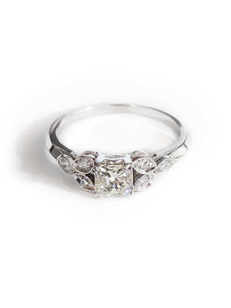 Yaf Sparkle, Antique Style Diamond Ring