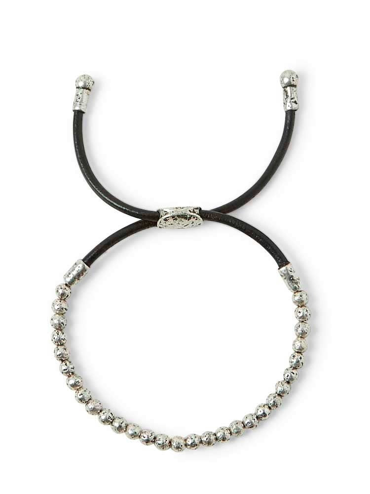 John Varvatos, Beaded Silver Bracelet