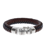 Buddha to Buddha, Ben Leather Bracelet