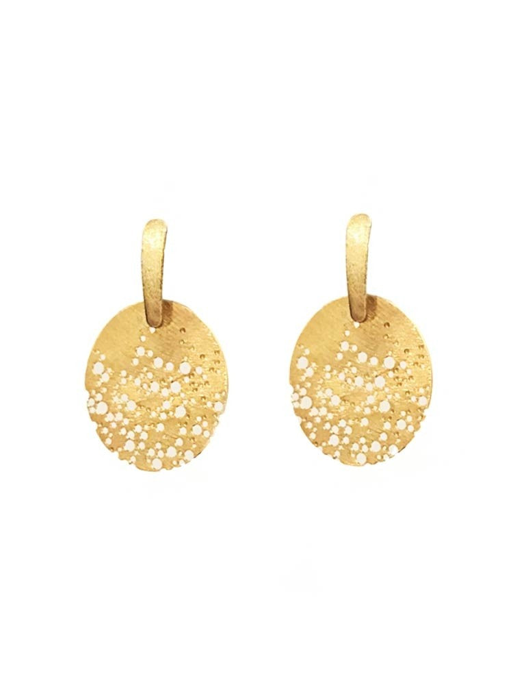 Yaf Sparkle, Dangling Bubbles Earrings