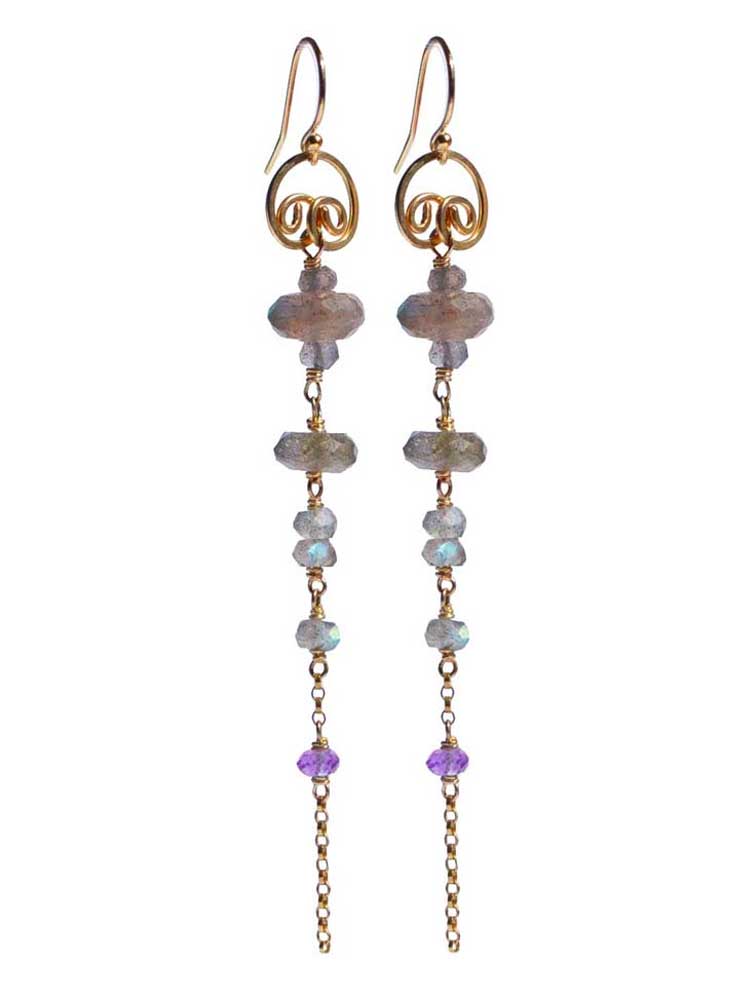 Delanacre, Buddha Earrings